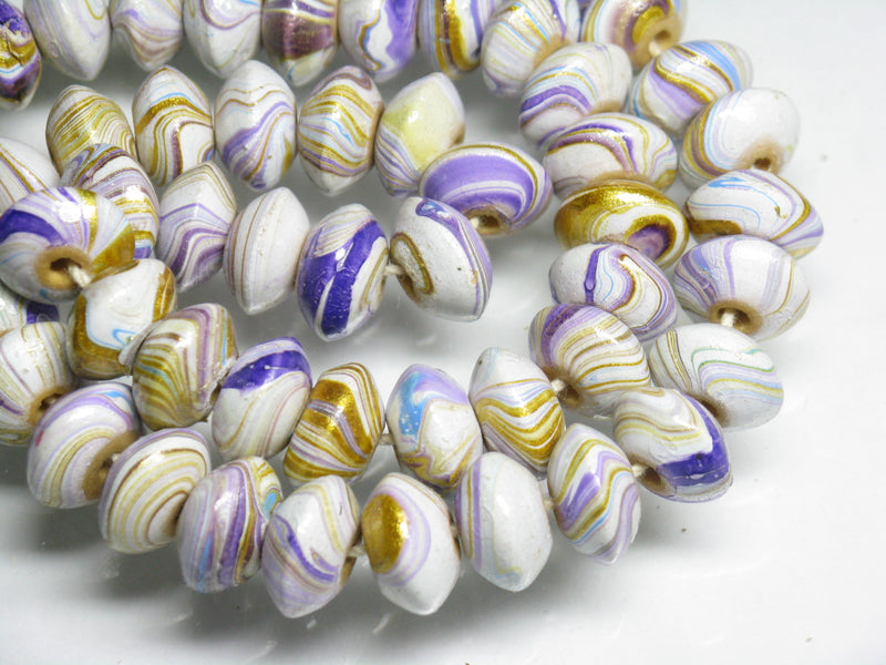 | TOKO-BEADS |AW181P-61 プレミアムウッドビーズ（56個パック） 12mmとんぼ玉,ビーズ,トンボ玉,アジア,インド,エスニック,手作り,パーツ,アクセサリー