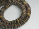 TOKO-BEADS AW182-15N Palm wood bead (strand) 7.5mm AW182-15N ココナッツビーズ（連） 7.5mm Asian bead & African bead  Handmade,Lampeork,bead,asia,india,ethnic,parts,accessory,beads とんぼ玉,ビーズ,トンボ玉,アジア,インド,エスニック,手作り,パーツ,アクセサリー