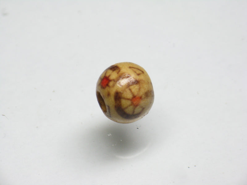 TOKO-BEADS AW183-87 Wooden bead 9.5mm AW183-87 ウッドビーズ 9.5mm Asian bead & African bead  Handmade,Lampeork,bead,asia,india,ethnic,parts,accessory,beads とんぼ玉,ビーズ,トンボ玉,アジア,インド,エスニック,手作り,パーツ,アクセサリー