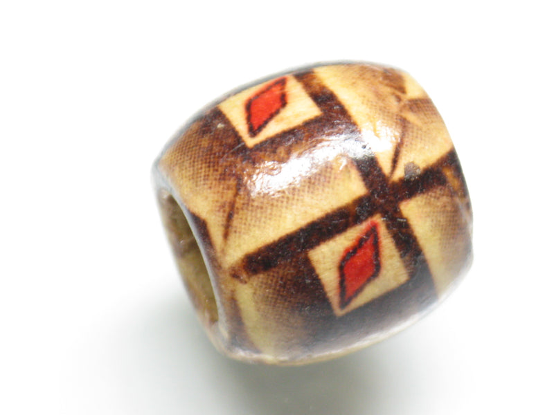 TOKO-BEADS AW183-93 Wooden bead 15mm AW183-93 ウッドビーズ 15mm Asian bead & African bead  Handmade,Lampeork,bead,asia,india,ethnic,parts,accessory,beads とんぼ玉,ビーズ,トンボ玉,アジア,インド,エスニック,手作り,パーツ,アクセサリー