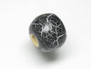 TOKO-BEADS AW184-80 Wooden bead 11mm AW184-80 クラックウッドビーズ 11mm Asian bead & African bead  Handmade,Lampeork,bead,asia,india,ethnic,parts,accessory,beads とんぼ玉,ビーズ,トンボ玉,アジア,インド,エスニック,手作り,パーツ,アクセサリー