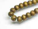 TOKO-BEADS AW184-37N Wooden bead (strand) 7mm AW184-37N ウッドビーズ（連） 7mm Asian bead & African bead  Handmade,Lampeork,bead,asia,india,ethnic,parts,accessory,beads とんぼ玉,ビーズ,トンボ玉,アジア,インド,エスニック,手作り,パーツ,アクセサリー