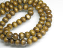 TOKO-BEADS AW184-37N Wooden bead (strand) 7mm AW184-37N ウッドビーズ（連） 7mm Asian bead & African bead  Handmade,Lampeork,bead,asia,india,ethnic,parts,accessory,beads とんぼ玉,ビーズ,トンボ玉,アジア,インド,エスニック,手作り,パーツ,アクセサリー