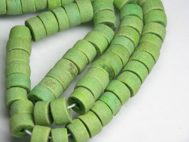 TOKO-BEADS AW184-42N Wooden bead (strand) 8mm AW184-42N ココナッツリングビーズ（連） 8mm Asian bead & African bead  Handmade,Lampeork,bead,asia,india,ethnic,parts,accessory,beads とんぼ玉,ビーズ,トンボ玉,アジア,インド,エスニック,手作り,パーツ,アクセサリー