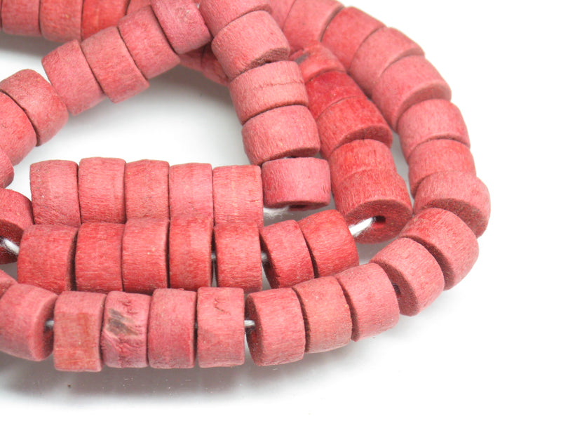 TOKO-BEADS AW184N-47 Wooden bead (strand) 8mm AW184N-47 ココナッツリングビーズ（連） 8mm Asian bead & African bead  Handmade,Lampeork,bead,asia,india,ethnic,parts,accessory,beads とんぼ玉,ビーズ,トンボ玉,アジア,インド,エスニック,手作り,パーツ,アクセサリー