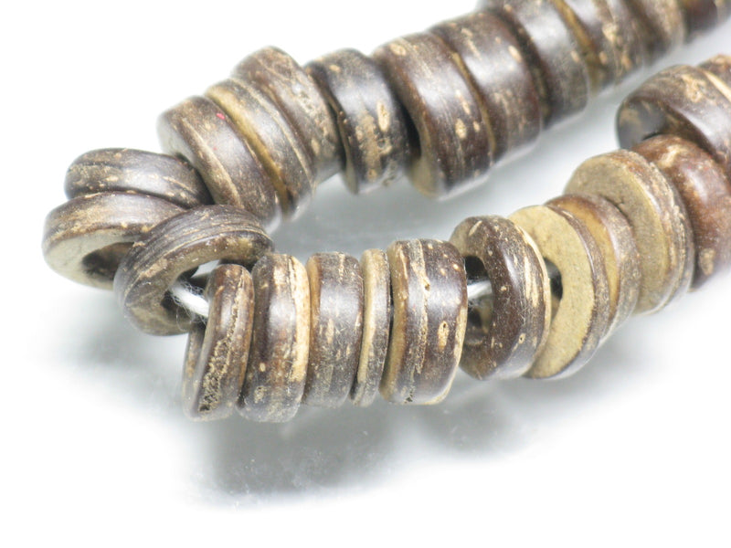 TOKO-BEADS AW184-48N Palm wood bead (strand) 9~10mm AW184-48N ココナッツビーズ（連140個） 9~10mm Asian bead & African bead  Handmade,Lampeork,bead,asia,india,ethnic,parts,accessory,beads とんぼ玉,ビーズ,トンボ玉,アジア,インド,エスニック,手作り,パーツ,アクセサリー