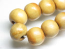 TOKO-BEADS AW184-81N Wooden bead (strand) 13mm AW184-81N ウッドビーズ（連） 13mm Asian bead & African bead  Handmade,Lampeork,bead,asia,india,ethnic,parts,accessory,beads とんぼ玉,ビーズ,トンボ玉,アジア,インド,エスニック,手作り,パーツ,アクセサリー