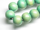 TOKO-BEADS AW184-83N Wooden bead (strand) 13mm AW184-83N ウッドビーズ（連） 13mm Asian bead & African bead  Handmade,Lampeork,bead,asia,india,ethnic,parts,accessory,beads とんぼ玉,ビーズ,トンボ玉,アジア,インド,エスニック,手作り,パーツ,アクセサリー