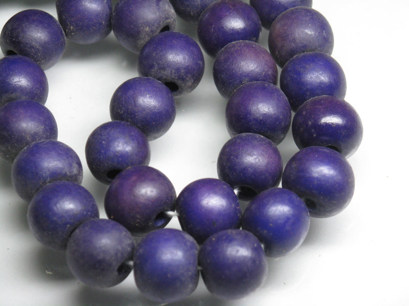 | TOKO-BEADS |AW184N-84 ウッドビーズ（連） 13mmとんぼ玉,ビーズ,トンボ玉,アジア,インド,エスニック,手作り,パーツ,アクセサリー