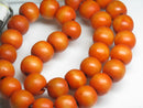 TOKO-BEADS AW184-86N Wooden bead (strand) 13mm AW184-86N ウッドビーズ（連） 13mm Asian bead & African bead  Handmade,Lampeork,bead,asia,india,ethnic,parts,accessory,beads とんぼ玉,ビーズ,トンボ玉,アジア,インド,エスニック,手作り,パーツ,アクセサリー