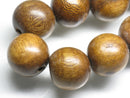 TOKO-BEADS AW184-88N Wooden bead (strand) 20mm AW184-88N ウッドビーズ（連） 20mm Asian bead & African bead  Handmade,Lampeork,bead,asia,india,ethnic,parts,accessory,beads とんぼ玉,ビーズ,トンボ玉,アジア,インド,エスニック,手作り,パーツ,アクセサリー