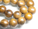 TOKO-BEADS AW184-88N Wooden bead (strand) 20mm AW184-88N ウッドビーズ（連） 20mm Asian bead & African bead  Handmade,Lampeork,bead,asia,india,ethnic,parts,accessory,beads とんぼ玉,ビーズ,トンボ玉,アジア,インド,エスニック,手作り,パーツ,アクセサリー