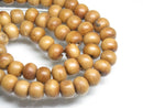 TOKO-BEADS AW184-91N Wooden bead (strand) 8.5~9mm AW184-91N ウッドビーズ（連） 8.5~9mm Asian bead & African bead  Handmade,Lampeork,bead,asia,india,ethnic,parts,accessory,beads とんぼ玉,ビーズ,トンボ玉,アジア,インド,エスニック,手作り,パーツ,アクセサリー