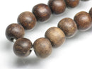 TOKO-BEADS AW184-92N Wooden bead (strand) 8.5~9mm AW184-92N ウッドビーズ（連） 8.5~9mm Asian bead & African bead  Handmade,Lampeork,bead,asia,india,ethnic,parts,accessory,beads とんぼ玉,ビーズ,トンボ玉,アジア,インド,エスニック,手作り,パーツ,アクセサリー
