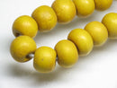 TOKO-BEADS AW184-94N Wooden bead (strand) 8.5~9mm AW184-94N ウッドビーズ（連） 8.5~9mm Asian bead & African bead  Handmade,Lampeork,bead,asia,india,ethnic,parts,accessory,beads とんぼ玉,ビーズ,トンボ玉,アジア,インド,エスニック,手作り,パーツ,アクセサリー