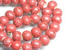 TOKO-BEADS AW184-59P Wooden bead (40pcs) 11mm AW184-59P クラックウッドビーズ（40個パック） 11mm Asian bead & African bead  Handmade,Lampeork,bead,asia,india,ethnic,parts,accessory,beads とんぼ玉,ビーズ,トンボ玉,アジア,インド,エスニック,手作り,パーツ,アクセサリー