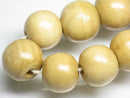 TOKO-BEADS AW184-66P Wooden bead (33pcs) 13mm AW184-66P ウッドビーズ（33個パック） 13mm Asian bead & African bead  Handmade,Lampeork,bead,asia,india,ethnic,parts,accessory,beads とんぼ玉,ビーズ,トンボ玉,アジア,インド,エスニック,手作り,パーツ,アクセサリー