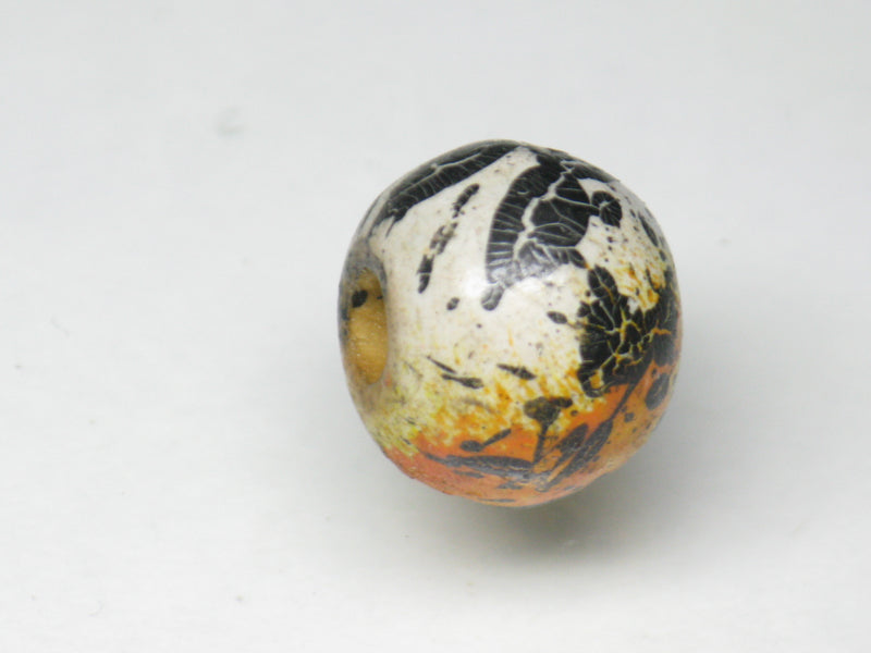 TOKO-BEADS AW185-17 Wooden bead 11.5~12.5mm AW185-17 ウッドビーズ 11.5~12.5mm Asian bead & African bead  Handmade,Lampeork,bead,asia,india,ethnic,parts,accessory,beads とんぼ玉,ビーズ,トンボ玉,アジア,インド,エスニック,手作り,パーツ,アクセサリー