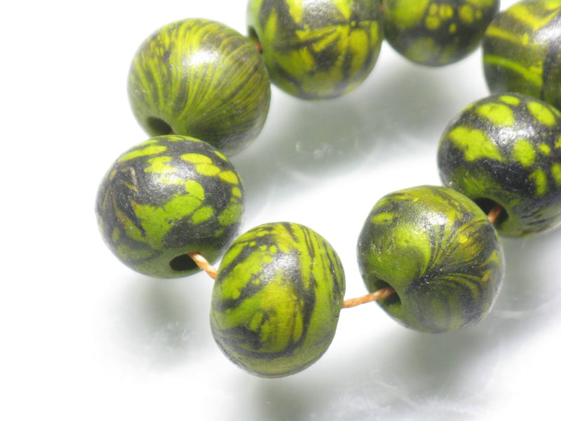 TOKO-BEADS AW185-04N Wooden bead (strand) 11.5~13mm AW185-04N ウッドビーズ（連） 11.5~13mm Asian bead & African bead  Handmade,Lampeork,bead,asia,india,ethnic,parts,accessory,beads とんぼ玉,ビーズ,トンボ玉,アジア,インド,エスニック,手作り,パーツ,アクセサリー