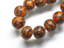 TOKO-BEADS AW185-05N Wooden bead (strand) 11.5~13mm AW185-05N ウッドビーズ（連） 11.5~13mm Asian bead & African bead  Handmade,Lampeork,bead,asia,india,ethnic,parts,accessory,beads とんぼ玉,ビーズ,トンボ玉,アジア,インド,エスニック,手作り,パーツ,アクセサリー