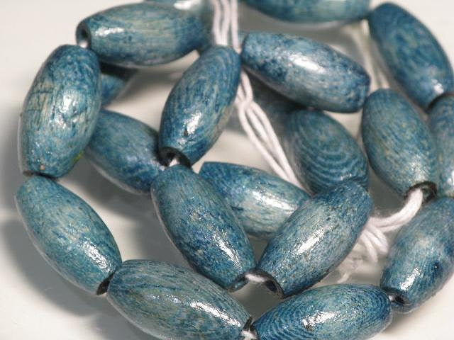 | TOKO-BEADS |AW185N-23 ウッドビーズ（連 9.5mmとんぼ玉,ビーズ,トンボ玉,アジア,インド,エスニック,手作り,パーツ,アクセサリー