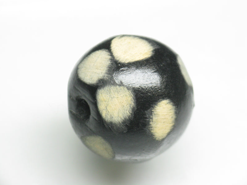 TOKO-BEADS AW187-02S Wooden bead 19~20mm AW187-02S ウッドビーズ 19~20mm Asian bead & African bead  Handmade,Lampeork,bead,asia,india,ethnic,parts,accessory,beads とんぼ玉,ビーズ,トンボ玉,アジア,インド,エスニック,手作り,パーツ,アクセサリー
