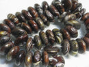 TOKO-BEADS AW189-02N Premium Wooden bead (strand) 16.5mm AW189-02N プレミアムウッドビーズ（連） 16.5mm Asian bead & African bead  Handmade,Lampeork,bead,asia,india,ethnic,parts,accessory,beads とんぼ玉,ビーズ,トンボ玉,アジア,インド,エスニック,手作り,パーツ,アクセサリー