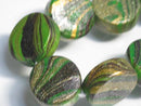 TOKO-BEADS AW190-03N Premium Wooden bead (strand) 14.8mm AW190-03N プレミアムウッドビーズ（連） 14.8mm Asian bead & African bead  Handmade,Lampeork,bead,asia,india,ethnic,parts,accessory,beads とんぼ玉,ビーズ,トンボ玉,アジア,インド,エスニック,手作り,パーツ,アクセサリー