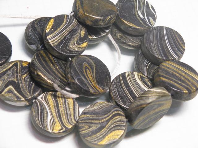 TOKO-BEADS AW190-08N Premium Wooden bead (strand) 24mm AW190-08N プレミアムウッドビーズ（連） 24mm Asian bead & African bead  Handmade,Lampeork,bead,asia,india,ethnic,parts,accessory,beads とんぼ玉,ビーズ,トンボ玉,アジア,インド,エスニック,手作り,パーツ,アクセサリー