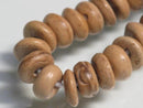 TOKO-BEADS AW191-01N Palm wood bead (strand) 5~6mm AW191-01N ココナツビーズ（連） 5~6mm Asian bead & African bead  Handmade,Lampeork,bead,asia,india,ethnic,parts,accessory,beads とんぼ玉,ビーズ,トンボ玉,アジア,インド,エスニック,手作り,パーツ,アクセサリー