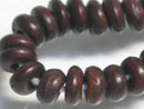 TOKO-BEADS AW191-03N Palm wood bead (strand) 5~6mm AW191-03N ココナツビーズ（連） 5~6mm Asian bead & African bead  Handmade,Lampeork,bead,asia,india,ethnic,parts,accessory,beads とんぼ玉,ビーズ,トンボ玉,アジア,インド,エスニック,手作り,パーツ,アクセサリー