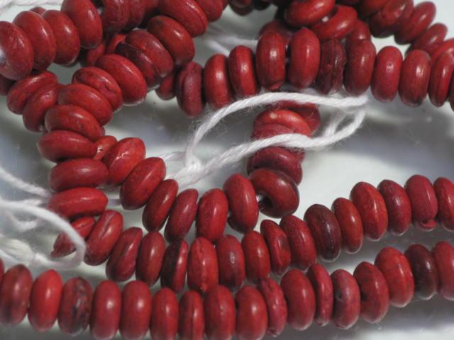 | TOKO-BEADS |AW191N-09 ココナツビーズ（連） 5~6mmとんぼ玉,ビーズ,トンボ玉,アジア,インド,エスニック,手作り,パーツ,アクセサリー