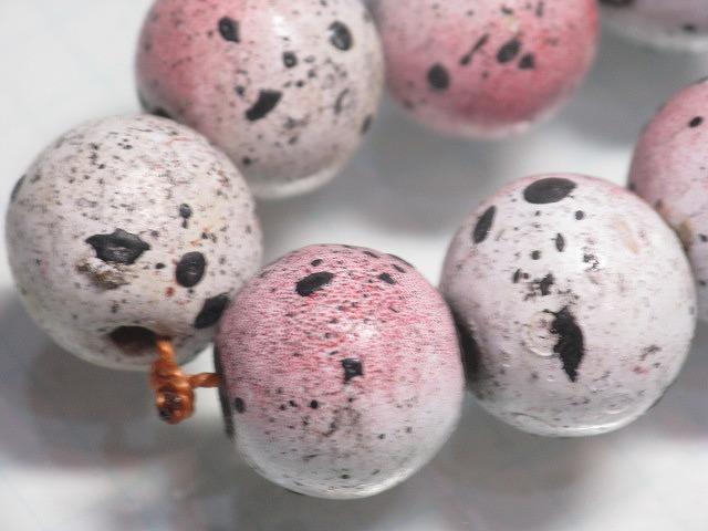 TOKO-BEADS AW192N-03 Wooden bead (strand) 14~14.5mm AW192N-03 ウッドビーズ（連） 14~14.5mm Asian bead & African bead  Handmade,Lampeork,bead,asia,india,ethnic,parts,accessory,beads とんぼ玉,ビーズ,トンボ玉,アジア,インド,エスニック,手作り,パーツ,アクセサリー