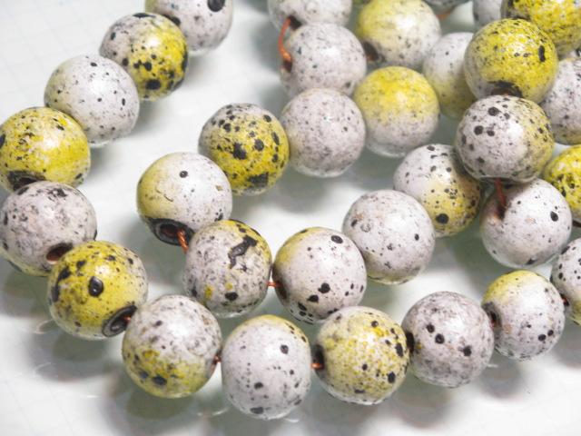 TOKO-BEADS AW192N-06 Wooden bead (strand) 14~14.5mm AW192N-06 ウッドビーズ（連） 14~14.5mm Asian bead & African bead  Handmade,Lampeork,bead,asia,india,ethnic,parts,accessory,beads とんぼ玉,ビーズ,トンボ玉,アジア,インド,エスニック,手作り,パーツ,アクセサリー