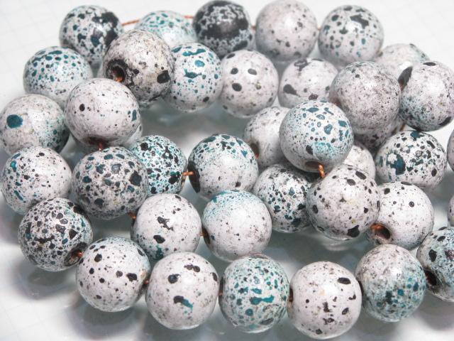 TOKO-BEADS AW192N-07 Wooden bead (strand) 14~14.5mm AW192N-07 ウッドビーズ（連） 14~14.5mm Asian bead & African bead  Handmade,Lampeork,bead,asia,india,ethnic,parts,accessory,beads とんぼ玉,ビーズ,トンボ玉,アジア,インド,エスニック,手作り,パーツ,アクセサリー