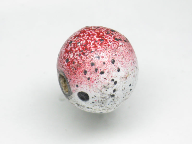 | TOKO-BEADS |AW192S-04 ウッドビーズ 14~14.5mmとんぼ玉,ビーズ,トンボ玉,アジア,インド,エスニック,手作り,パーツ,アクセサリー