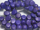 TOKO-BEADS AW194-11N Wooden bead (strand) 10mm AW194-11N コイン型ウッドビーズ（連） 10mm Asian bead & African bead  Handmade,Lampeork,bead,asia,india,ethnic,parts,accessory,beads とんぼ玉,ビーズ,トンボ玉,アジア,インド,エスニック,手作り,パーツ,アクセサリー