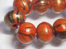 TOKO-BEADS AW195-05N Premium Wooden bead (strand) 13mm AW195-05N プレミアムウッドビーズ（連） 13mm Asian bead & African bead  Handmade,Lampeork,bead,asia,india,ethnic,parts,accessory,beads とんぼ玉,ビーズ,トンボ玉,アジア,インド,エスニック,手作り,パーツ,アクセサリー