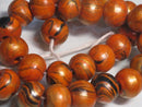 TOKO-BEADS AW195-09N Premium Wooden bead (strand) 17mm AW195-09N プレミアムウッドビーズ（連） 17mm Asian bead & African bead  Handmade,Lampeork,bead,asia,india,ethnic,parts,accessory,beads とんぼ玉,ビーズ,トンボ玉,アジア,インド,エスニック,手作り,パーツ,アクセサリー
