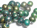 TOKO-BEADS AW195-11N Premium Wooden bead (strand) 17mm AW195-11N プレミアムウッドビーズ（連） 17mm Asian bead & African bead  Handmade,Lampeork,bead,asia,india,ethnic,parts,accessory,beads とんぼ玉,ビーズ,トンボ玉,アジア,インド,エスニック,手作り,パーツ,アクセサリー