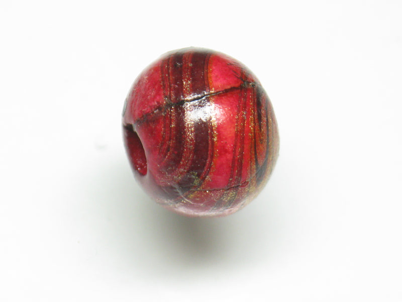 TOKO-BEADS AW195S-06 Premium Wooden bead 13mm AW195S-06 プレミアムウッドビーズ 13mm Asian bead & African bead  Handmade,Lampeork,bead,asia,india,ethnic,parts,accessory,beads とんぼ玉,ビーズ,トンボ玉,アジア,インド,エスニック,手作り,パーツ,アクセサリー