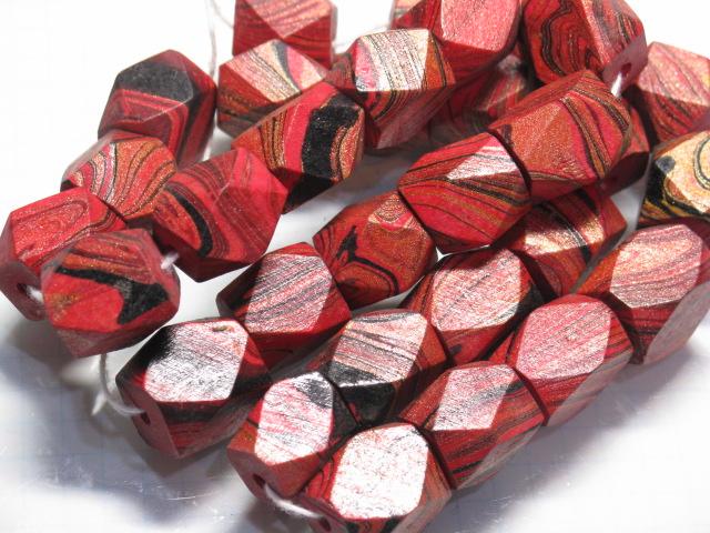 TOKO-BEADS AW202N-01 Wooden bead (strand) 12mm AW202N-01 ウッドビーズ（連） 12mm Asian bead & African bead  Handmade,Lampeork,bead,asia,india,ethnic,parts,accessory,beads とんぼ玉,ビーズ,トンボ玉,アジア,インド,エスニック,手作り,パーツ,アクセサリー