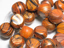 TOKO-BEADS AW205-03N Wooden bead (strand) 21mm AW205-03N ウッドビーズ（連） 21mm Asian bead & African bead  Handmade,Lampeork,bead,asia,india,ethnic,parts,accessory,beads とんぼ玉,ビーズ,トンボ玉,アジア,インド,エスニック,手作り,パーツ,アクセサリー