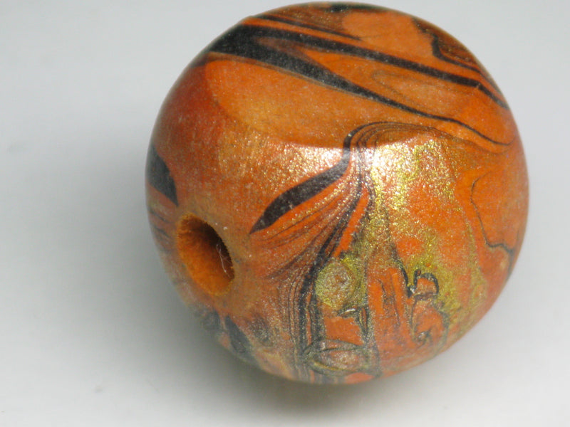TOKO-BEADS AW205S-03 Wooden bead 21mm AW205S-03 ウッドビーズ 21mm Asian bead & African bead  Handmade,Lampeork,bead,asia,india,ethnic,parts,accessory,beads とんぼ玉,ビーズ,トンボ玉,アジア,インド,エスニック,手作り,パーツ,アクセサリー