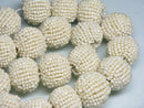 TOKO-BEADS AW211-02P bead Ball (22pcs) 20mm AW211-02P ビーズボール(22個パック) 20mm Asian bead & African bead  Handmade,Lampeork,bead,asia,india,ethnic,parts,accessory,beads とんぼ玉,ビーズ,トンボ玉,アジア,インド,エスニック,手作り,パーツ,アクセサリー