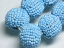 TOKO-BEADS AW211-04P bead Ball (22pcs) 20mm AW211-04P ビーズボール(22個パック) 20mm Asian bead & African bead  Handmade,Lampeork,bead,asia,india,ethnic,parts,accessory,beads とんぼ玉,ビーズ,トンボ玉,アジア,インド,エスニック,手作り,パーツ,アクセサリー