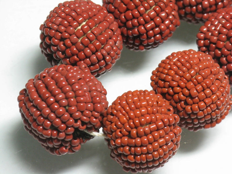 TOKO-BEADS AW211P-16 bead Ball (22pcs) 20mm AW211P-16 ビーズボール(22個パック) 20mm Asian bead & African bead  Handmade,Lampeork,bead,asia,india,ethnic,parts,accessory,beads とんぼ玉,ビーズ,トンボ玉,アジア,インド,エスニック,手作り,パーツ,アクセサリー