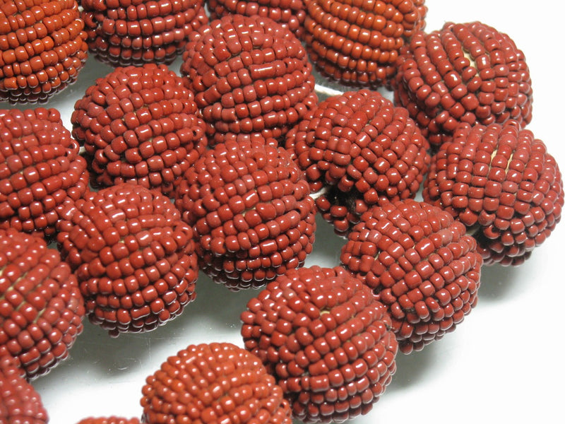 TOKO-BEADS AW211P-16 bead Ball (22pcs) 20mm AW211P-16 ビーズボール(22個パック) 20mm Asian bead & African bead  Handmade,Lampeork,bead,asia,india,ethnic,parts,accessory,beads とんぼ玉,ビーズ,トンボ玉,アジア,インド,エスニック,手作り,パーツ,アクセサリー