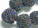 TOKO-BEADS AW211-18P bead Ball (22pcs) 20mm AW211-18P ビーズボール(22個パック) 20mm Asian bead & African bead  Handmade,Lampeork,bead,asia,india,ethnic,parts,accessory,beads とんぼ玉,ビーズ,トンボ玉,アジア,インド,エスニック,手作り,パーツ,アクセサリー