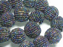 TOKO-BEADS AW211-18P bead Ball (22pcs) 20mm AW211-18P ビーズボール(22個パック) 20mm Asian bead & African bead  Handmade,Lampeork,bead,asia,india,ethnic,parts,accessory,beads とんぼ玉,ビーズ,トンボ玉,アジア,インド,エスニック,手作り,パーツ,アクセサリー